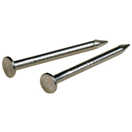 Common Nail, 1 In L, 17D, Stainless Steel